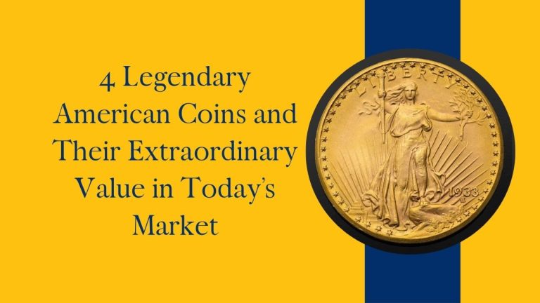 4 Legendary American Coins and Their Extraordinary Value in Today’s Market