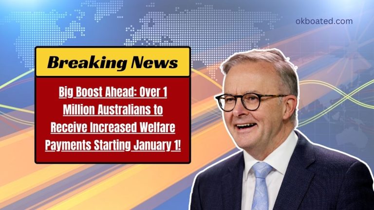 Big Boost Ahead: Over 1 Million Australians to Receive Increased Welfare Payments Starting January 1!