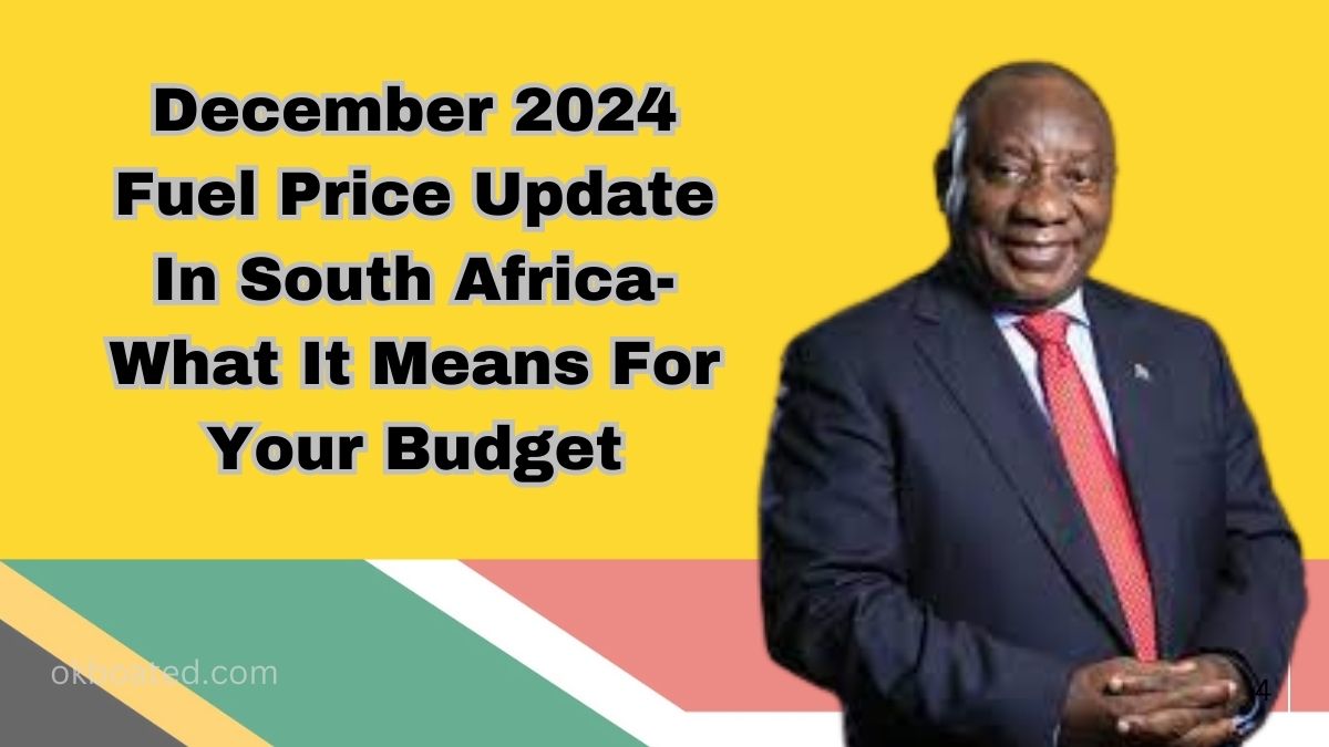 December 2024 Fuel Price Update In South Africa- What It Means For Your Budget